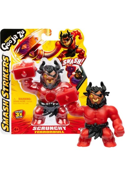 Goojitzu Smash Strikers Tekli Figür Paketi Scrunchy Terrorbull GJT57000-4 indirimleri