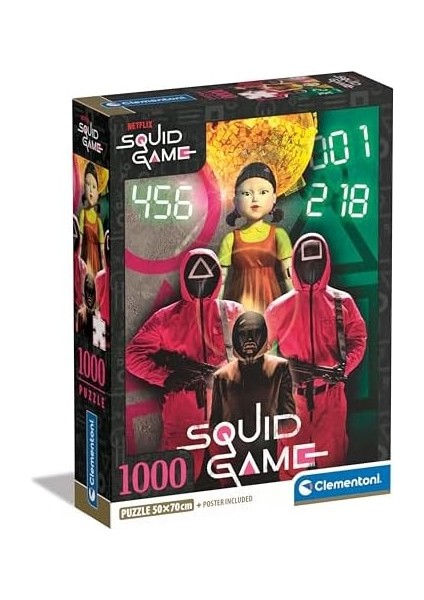 1000 Parça Squid Game Puzzle 2 (Compact Box)