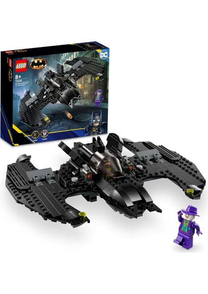 Dc Batman Batwing: Batman Joker E Karşı 76265-8 Yaş ve Üzeri Çocuklar Için Ikonik Süper Kahraman Uçağı Içeren Oyuncak Yapım Seti (357 Parça)