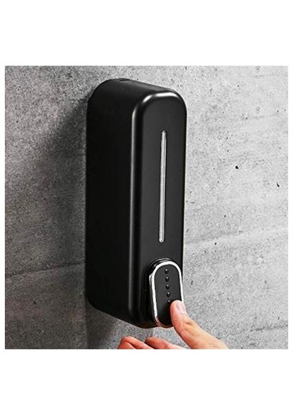 ® Siyah Duvara Monte Sıvı Sabunluk Dispenser 300 ml