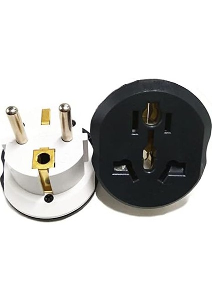 Seyahat Tipi Universal Çevirici Priz Kompakt Tasarım 250V 16A Ingiliz Fişi Amerikan Fişi ve Avustralya Fişi Dönüştürücü Adaptör 1 Adet