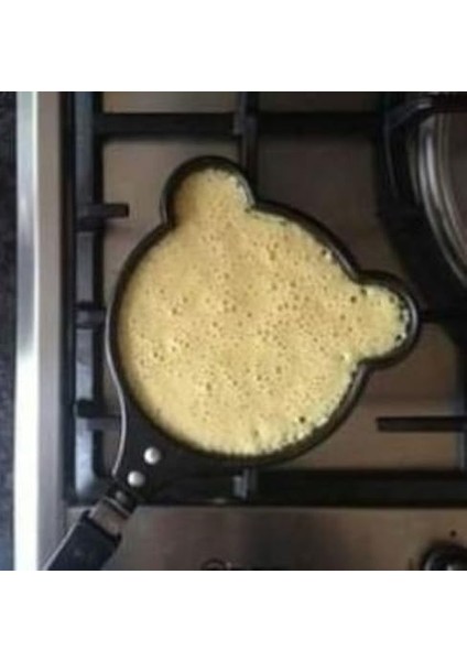 Hayvan Figürlü Pankek ve Omlet Tavası, Çocuklar Için Eğlenceli Mutfak Aleti, Yapışmaz Kaplama, Kolay Temizlenebilir