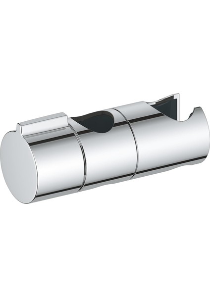 Vitalio Universal Duş Başlığı Tutucu, 22 mm Sürgülü Raylar ile Uyumlu, El Duşu Tutucu, Duş Başlığı Askısı, Hareketli, Ayarlanabilir, Krom, 27723001