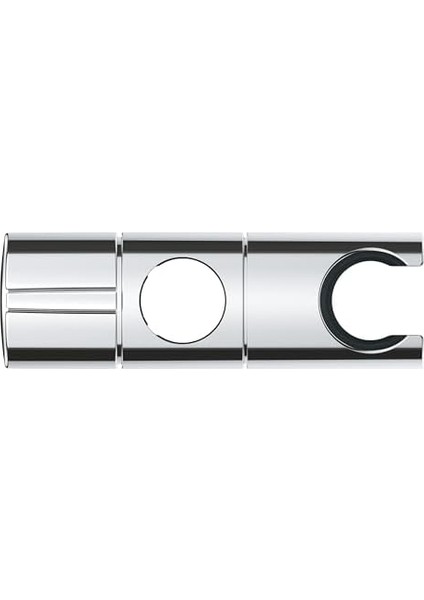 Vitalio Universal Duş Başlığı Tutucu, 22 mm Sürgülü Raylar ile Uyumlu, El Duşu Tutucu, Duş Başlığı Askısı, Hareketli, Ayarlanabilir, Krom, 27723001
