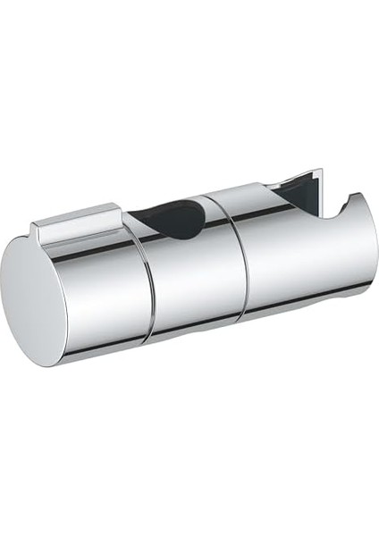 Vitalio Universal Duş Başlığı Tutucu, 22 mm Sürgülü Raylar ile Uyumlu, El Duşu Tutucu, Duş Başlığı Askısı, Hareketli, Ayarlanabilir, Krom, 27723001