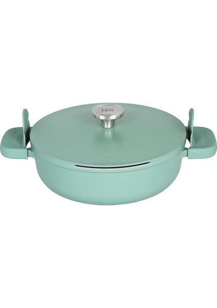 Phantom Kapaklı Yapışmaz Sote Tavası 28 cm Forest Green