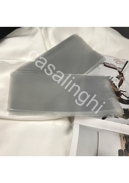 Bantsız Jelatin Poşet Yapışkansız Şeffaf Opp Torba Paket 10X20 cm - (100 Adet)
