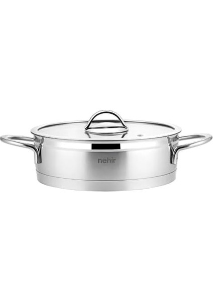 Silver Mat Trend 26 cm Sığ Tencere