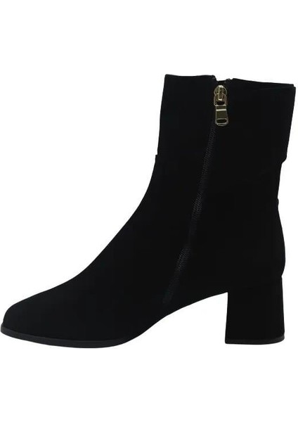 Poletto Hakiki Deri Sıyah Bot Topuklu 7734 11 S fiyatları