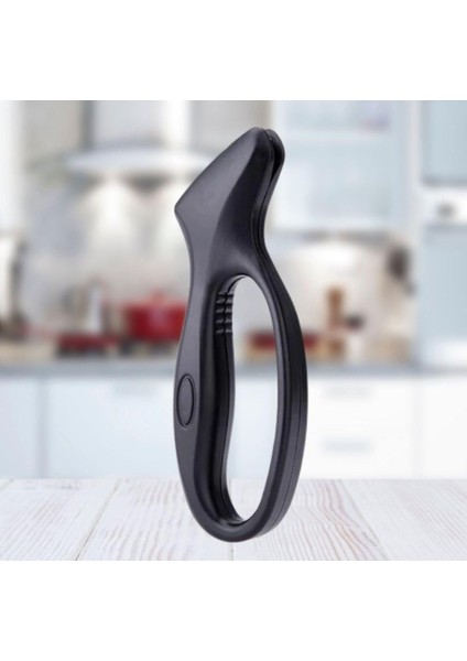 Portatif Manuel Bıçak Bileme Aparatı Ergonomik Tutma Saplı Paslanmaz Çelik Keskinleştirici