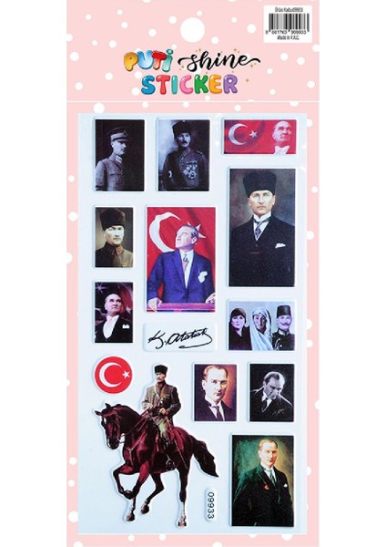 Shine Sticker - Atatürk 2 (09933)