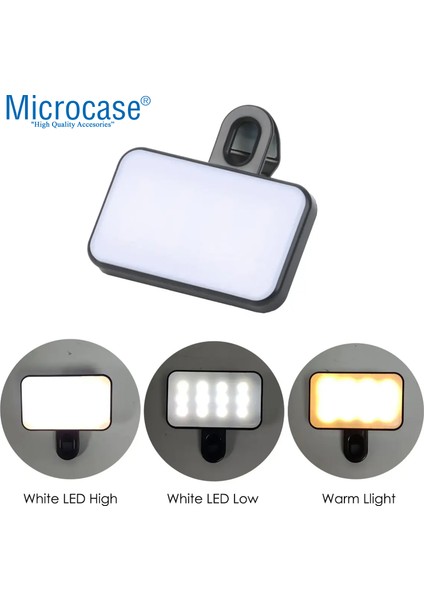PY11 Şarjlı 3 Işık Modlu Softbox Mini Cep Ledi - AL5206