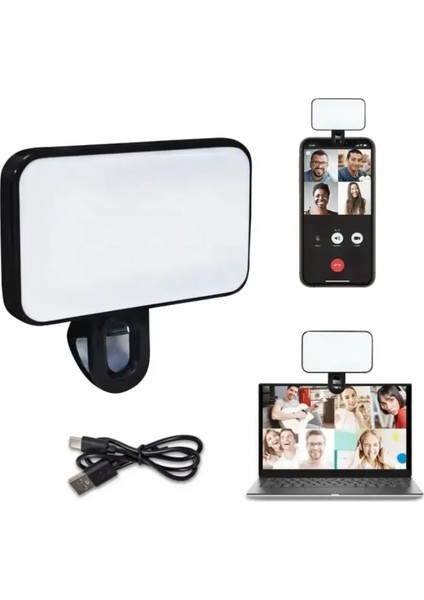 PY11 Şarjlı 3 Işık Modlu Softbox Mini Cep Ledi - AL5206