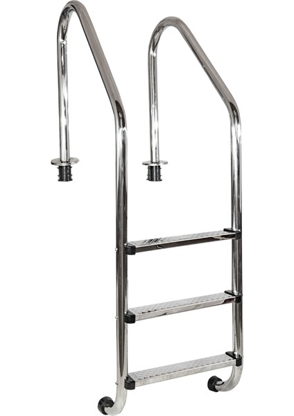 Havuz Merdiveni 2 Basamak Standart AISI-304 Model Paslanmaz 1,2mm-Toptancıyızbiz