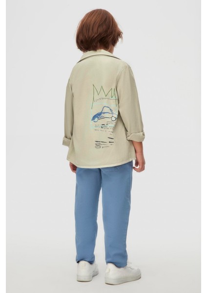 Nk Erkek Çocuk Car Gömlek 4-8 Yaş Gri fiyatları