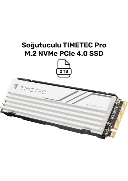 Pro MS47 2tb 5000/4400MB/S GEN4X4 22X80 M.2 Nvme SSD Beyaz