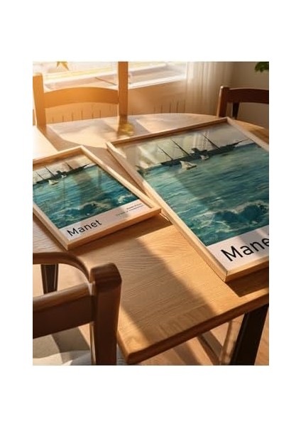 Tanıtım Manet Çerçevesiz Poster, Modern Dekoratif Çerçevesiz Poster, Tablo, Manet-1, 30 x 40