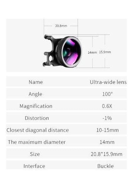 Dr-04 Dji Mavic Air 2 Geniş Açı Lens