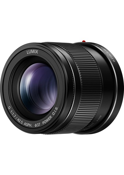 H-HS043E Lumıx G Objektif 42.5 Mm/f1.7 Asph.; Optik Görüntü Sabitleyici; Siyah