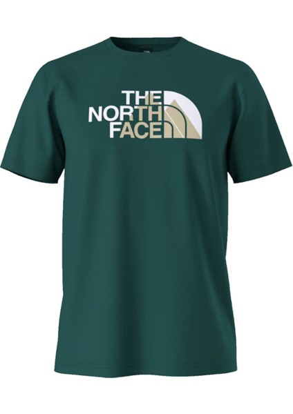 Biner Erkek Yeşil Outdoor T-Shirt NF0A894X6GI1 modelleri