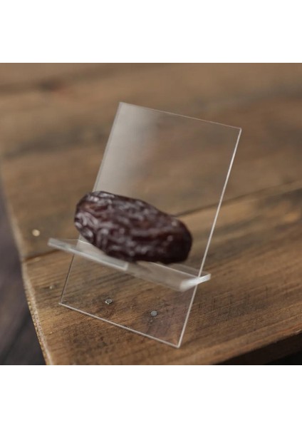 6'lı Ikramlık Standı Pleksi Sunumluk 6X7 cm