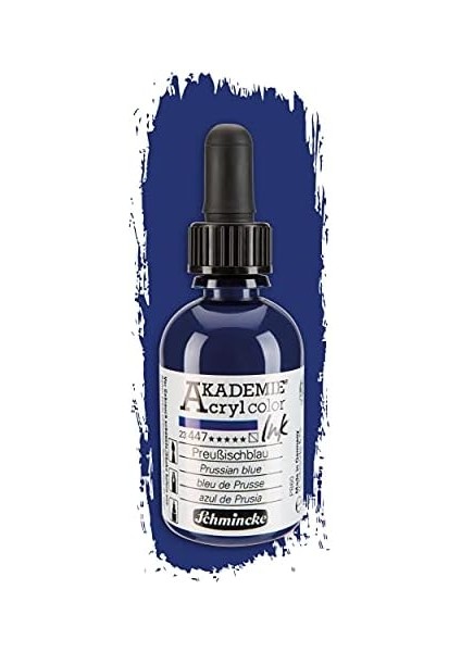 Akademie Akrilik Mürekkep 50 ml 447 Prussian Blue