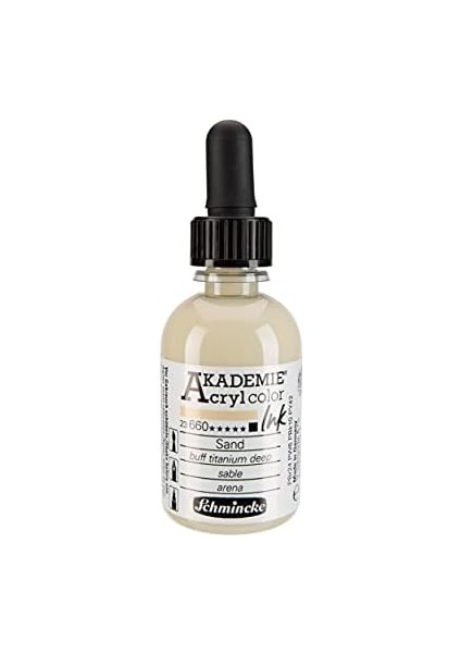 Akademie Akrilik Mürekkep 50 ml 660 Buff Titanium Deep