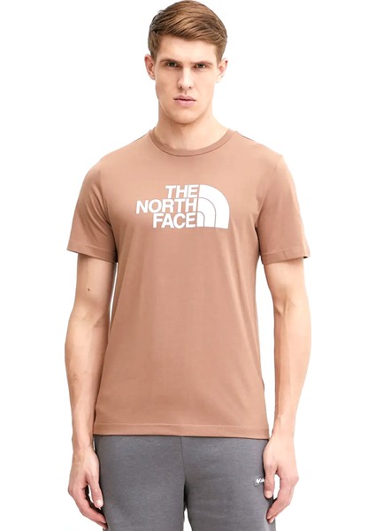 Easy Erkek Kahverengi Outdoor T-Shirt Nf0a8a6c6e11