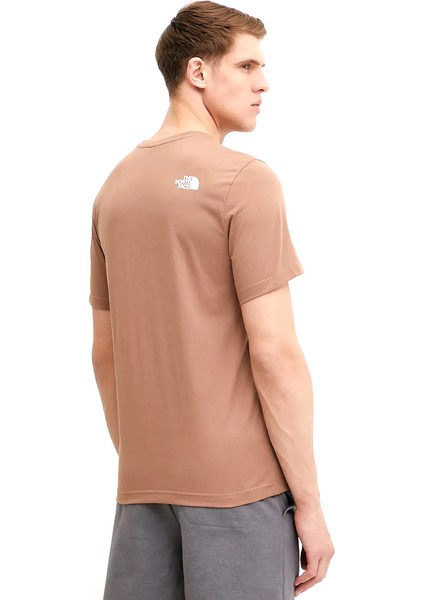 Easy Erkek Kahverengi Outdoor T-Shirt Nf0a8a6c6e11 fiyatları