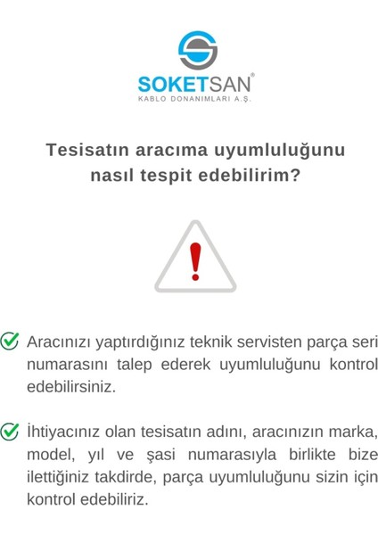 Mercedes Cla 117 Kasa Ön Park Sensör Tesisatı A1175403401