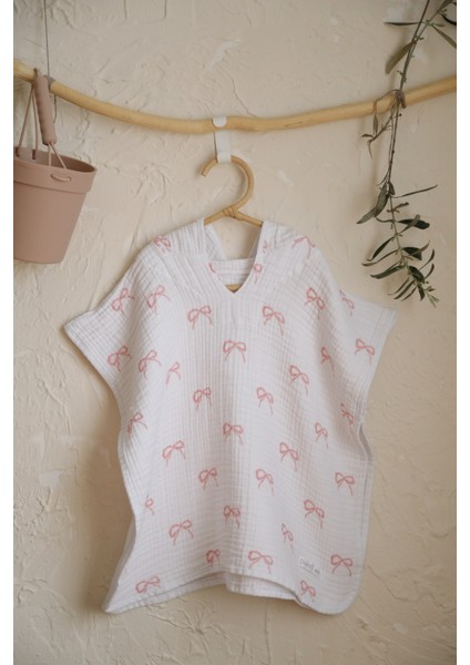 Organik Müslin Fiyonklu Bebek&çocuk Panço %100 Doğal, 4 Katlı, Ultra Yumuşak! fiyatları