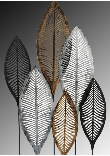 |kahverengi-Siyah-Gri Yaprak |çerçeveli Temperli Cam Tablo Posteri Tekli Dikey fiyatları