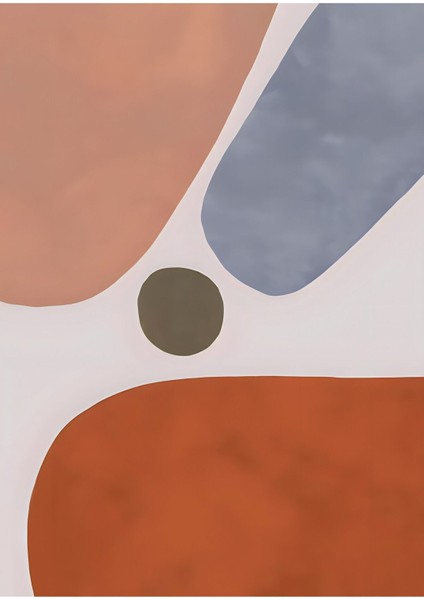 bej-Turuncu Soyut Model 2 |çerçeveli Temperli Cam Tablo Tekli Dikey fiyatları