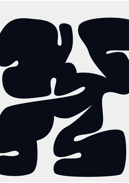 beyaz-Siyah Soyut Model 14 |çerçeveli Temperli Cam Tablo Tekli Dikey fiyatları