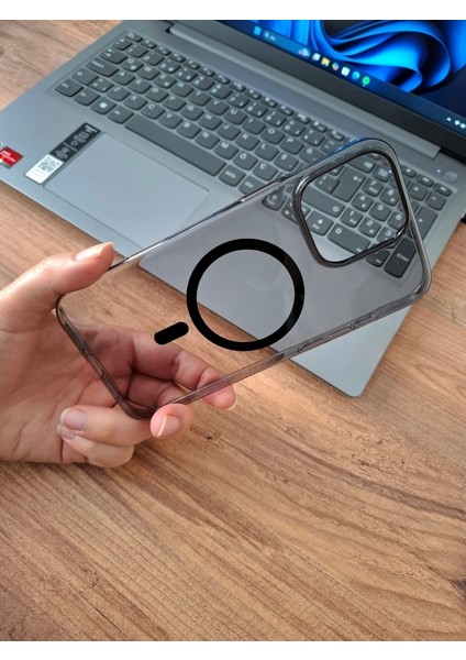iPhone 16 Pro Max Uyumlu Magsafe Şarj Özellikli Sararma Yapmayan Kaliteli Sert Mika Kılıf