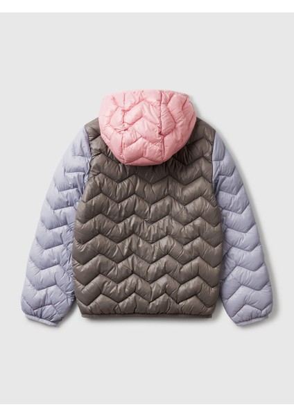 Benetton Kız Çocuk Mevsimlik Mont 6-14 Yaş Gri modelleri