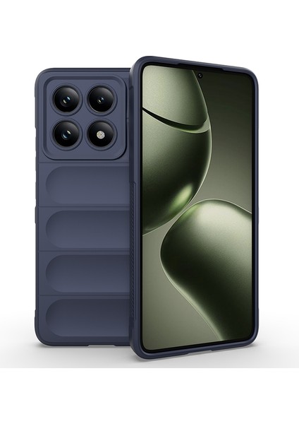 Xiaomi 14T Uyumlu Kılıf Etnik Optimum Silikon Yeşil