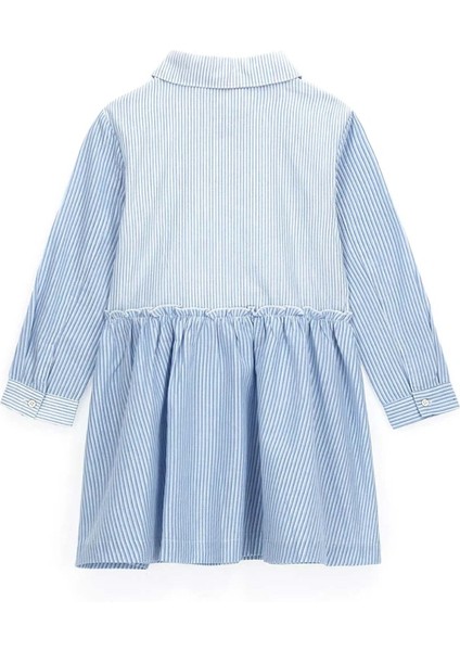 Orginal Marines Cizgili Gömlek Elbise 29 Yaş Mavi modelleri