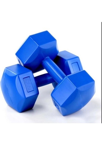 6 Kg Plastik Dambıl Çift