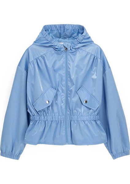 Original Marines Kız Çocuk Yağmurluk 8-14 Yaş Mavi