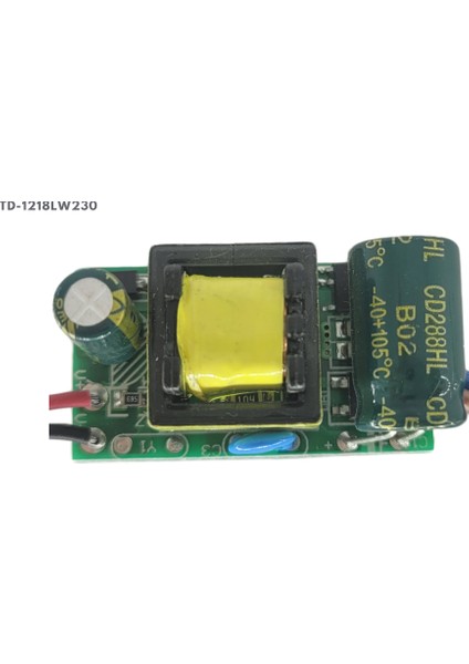 LED Drıver/trafo (12W-18W, 52V-78V, 230MA) LED Panel