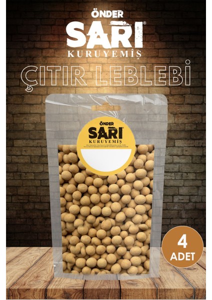 Çıtır Leblebi Kuruyemiş 250 gr x 4 Adet Kilitli Paket