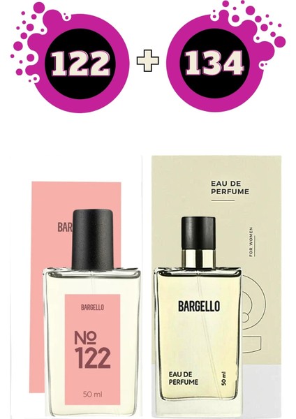 122 Edp Oriental 50 ml + 134 Edp Oriental 50 ml Kadın Parfüm Seti