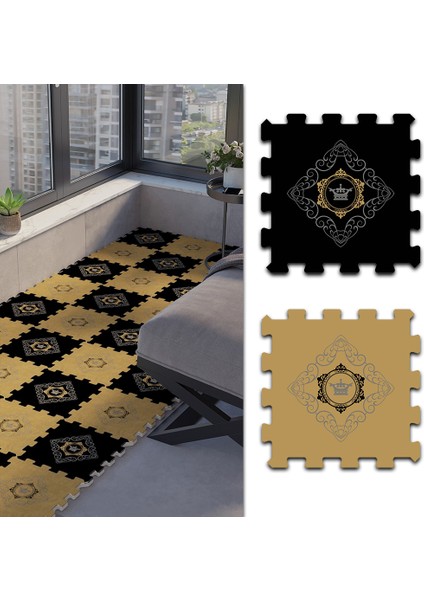 Dijital Baskı Balkon Halısı Yolluk Yapboz Puzzle Japon Halı