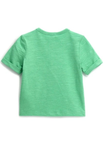 Orginal Marines Erkek Bebek Tshirt 9-24 Ay Yeşil fırsatları