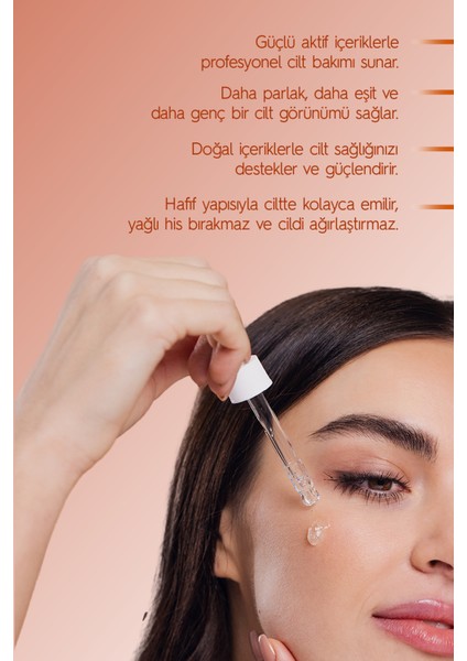 Kojik Asitli Yüz Serumu - Beyazlatıcı, Leke Giderici Bakım Serumu 30ML
