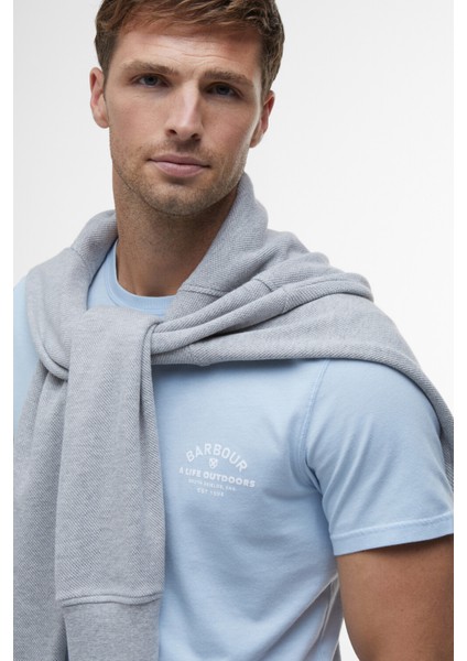 Cranmer Logo T-Shirt BU61 Ocean Sky fırsatları