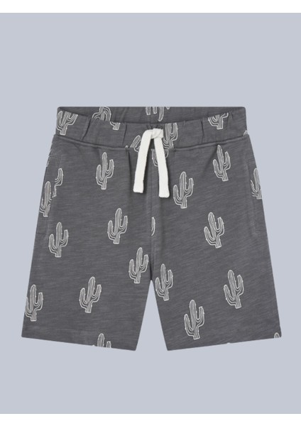 Erkek Çocuk Şort 2-8 Yaş Füme