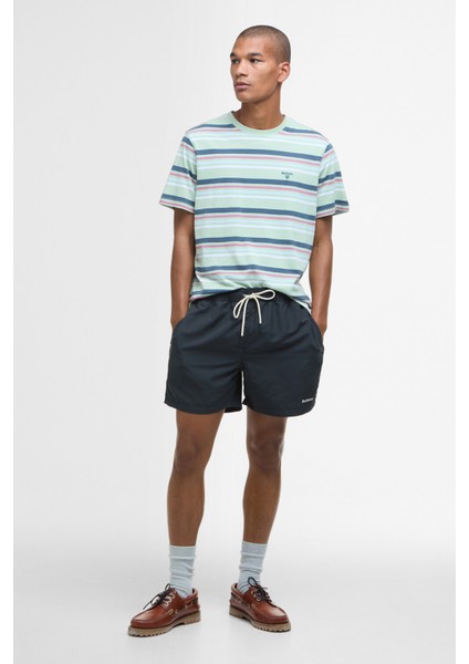 Houstead Stripe Tailored Fit T-Shirt GN12 Pale Apple fiyatları