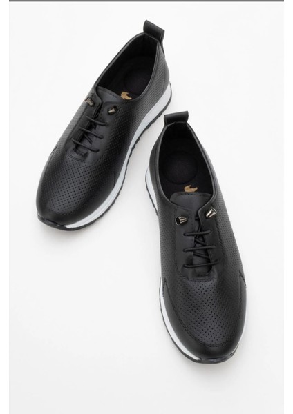 Günlük Esnek Spor Delikli Rahat Lastik Bağcıklı Memory Tabanlı Yürüyüş Spor Ayakkabısı modelleri